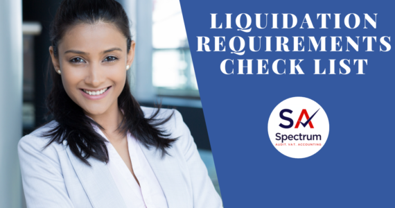liquidation requirements check list