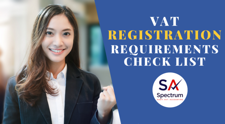 vat registration requirements list