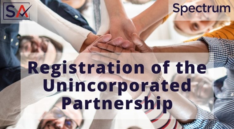 Registration of the Unincorporated partnership