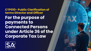 Director and Officer UAE Corporate Tax